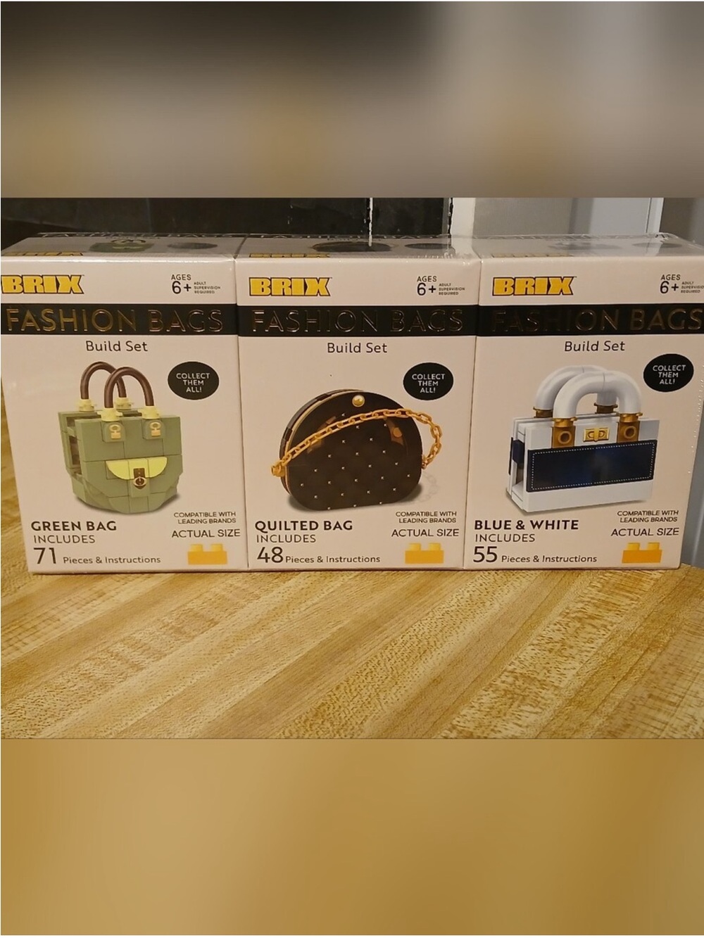 Fashion Bags Build Set - Green Bag